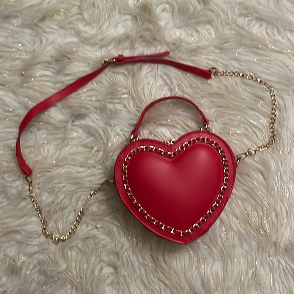 COPY - Red Heart Purse